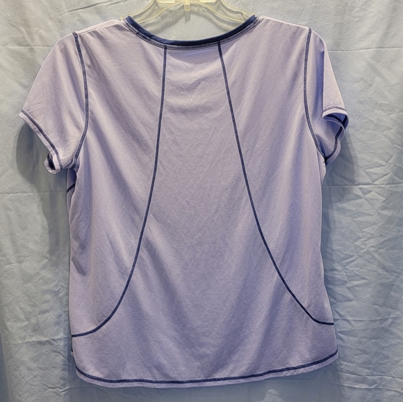 Women's St. John's Bay Active Quick Dri V-Neck Top Size XL - Picture 2 of 4